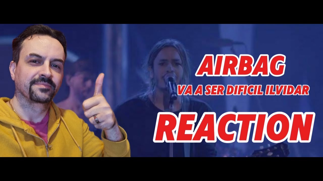 AIRBAG - Va a ser difícil olvidar - En vivo reacción