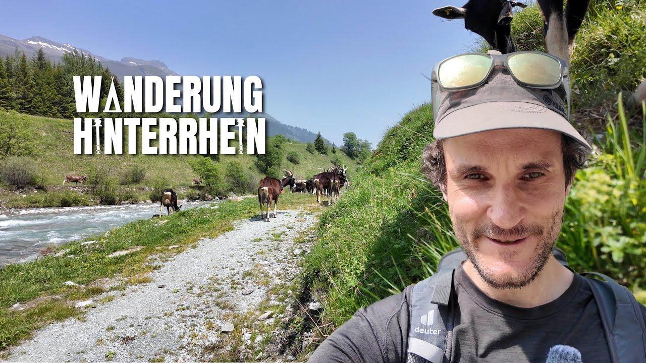 Den Hinterrhein entdecken - Wanderung Bündnerland