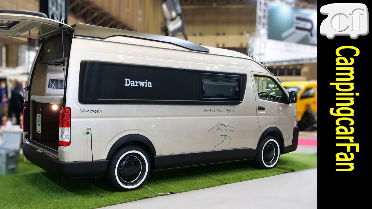 [Darwin Q3 2023 model: DeltaLink] Japanese camper van based on Toyota Hiace