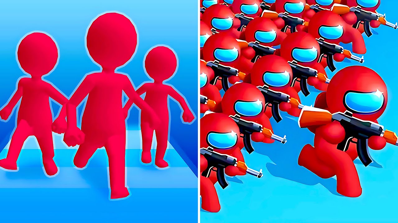 Join Clash 3D Vs Gun Clash 3D🍒🍒Max Levels 999999 Walkthrough Android IOS Gameplay HHR1