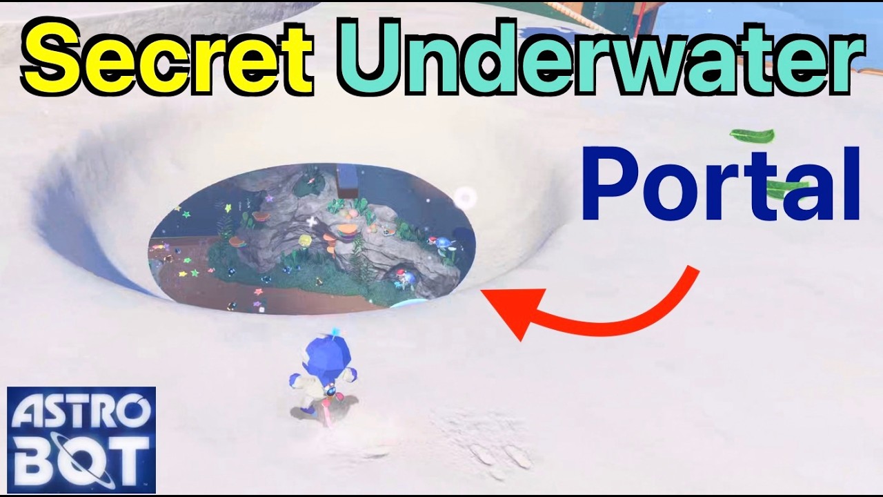 Astro Bot: Secret Underwater Portal