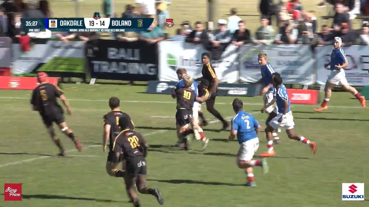 Boland Landbou vs Oakdale o19B - Highlights - Interskole Highlights - 2025-08-09