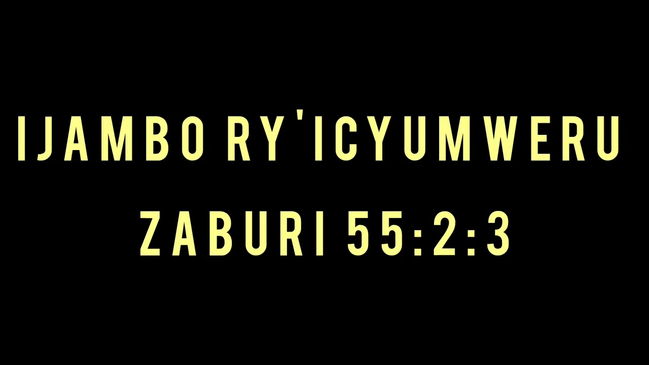 Every Sunday: Takira Imana irakumva   !!! Uko umubiri ujyira ibiwutunga Niko naraho ujyira Aho ivoma