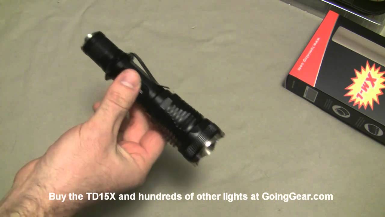 Lumintop TD15X XM-L LED Flashlight Video
