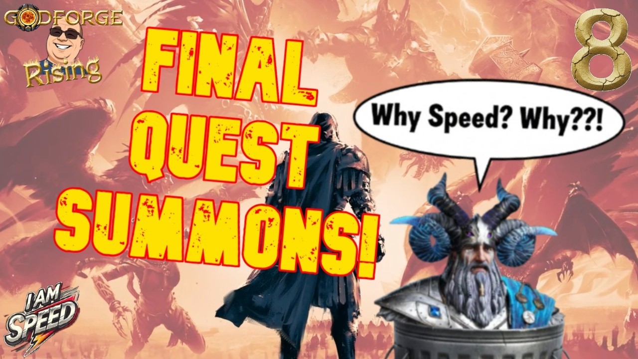 Godforge Rising - Ep 8 - Final 780 Quests Summons! We get REALLY good gold!