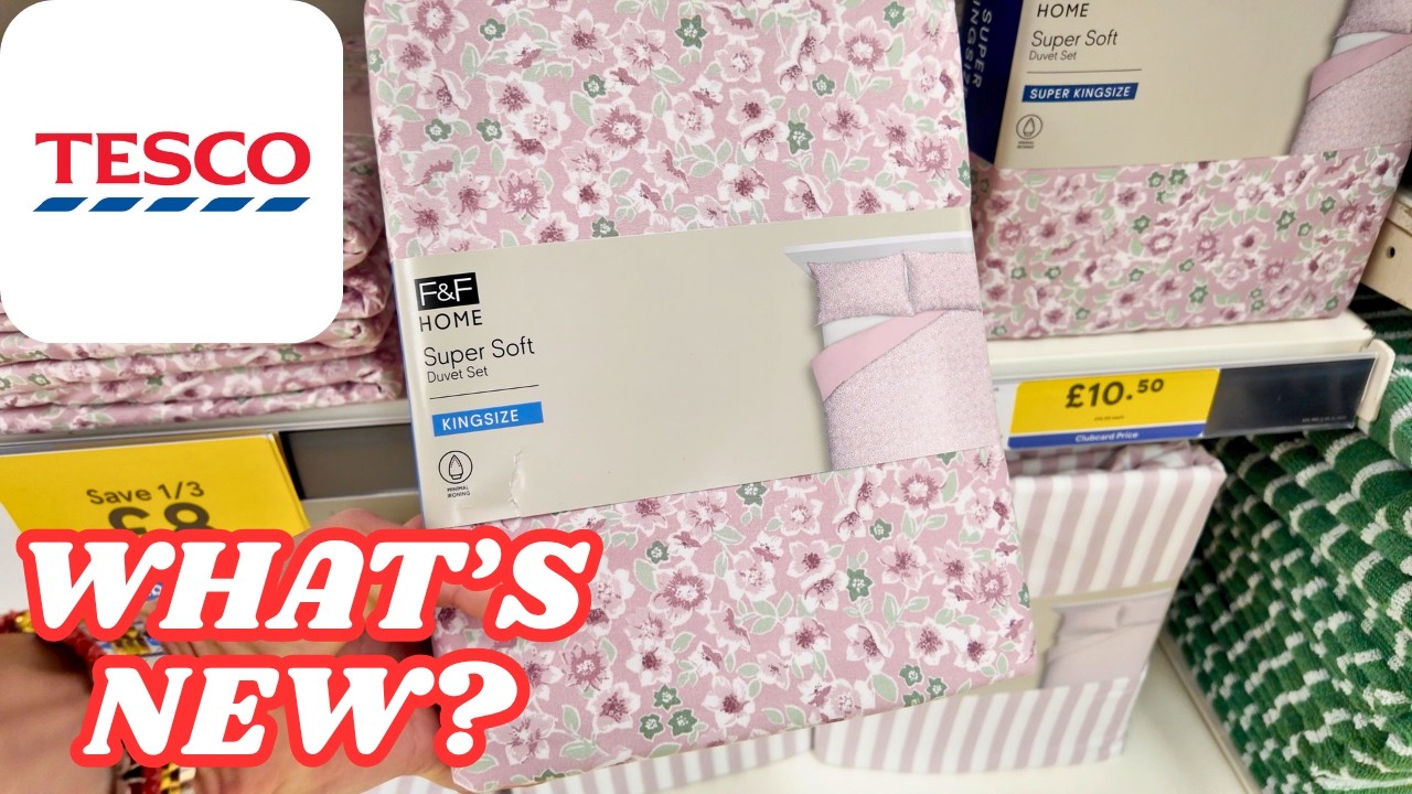 What's New in TESCO HOME - NEW Arrivals - May 2026