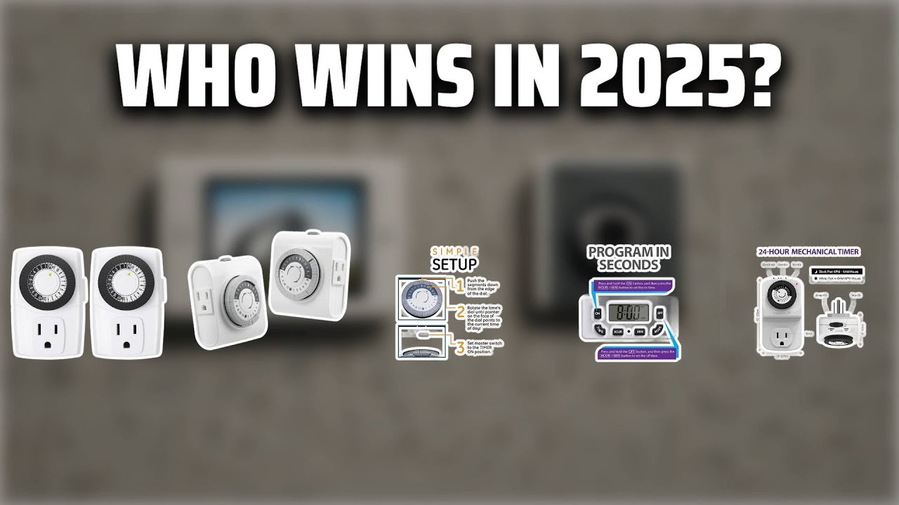 The Top 5 Best Wall Timers in 2025 - Must Watch Before Buying!