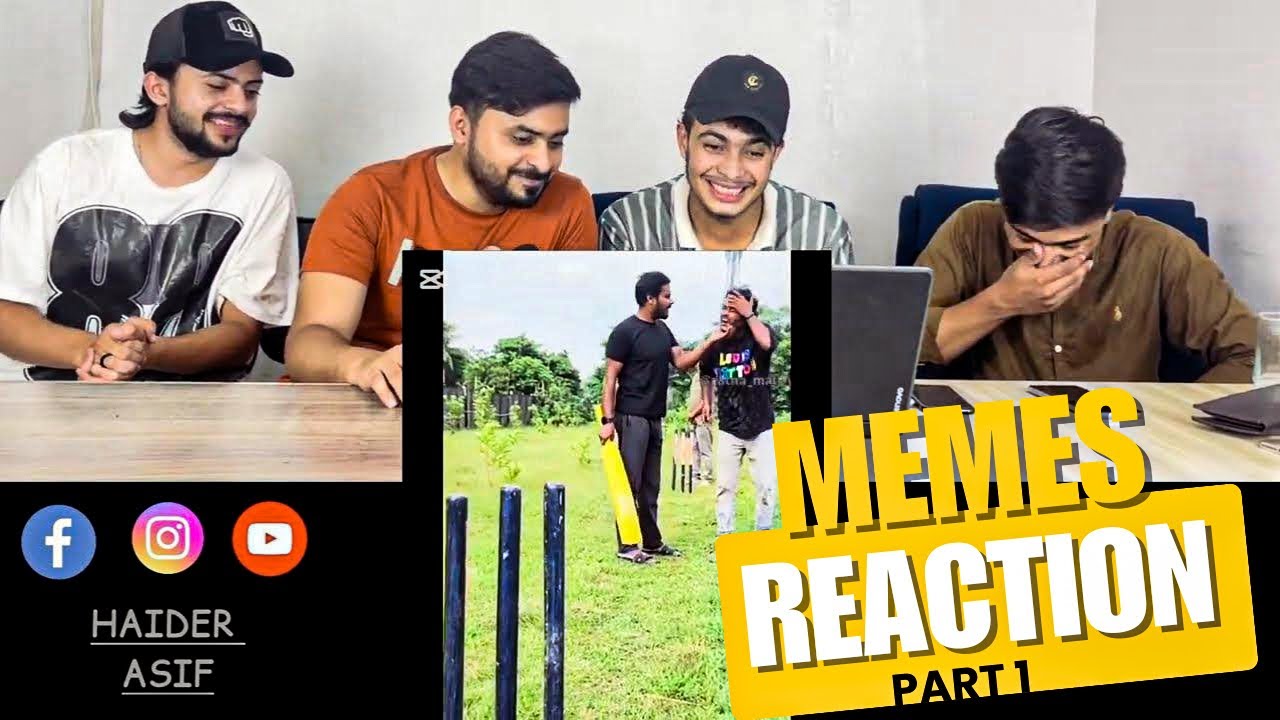 Try Not to Laugh Challenge 😂 (IMPOSSIBLE Memes)”Reaction video