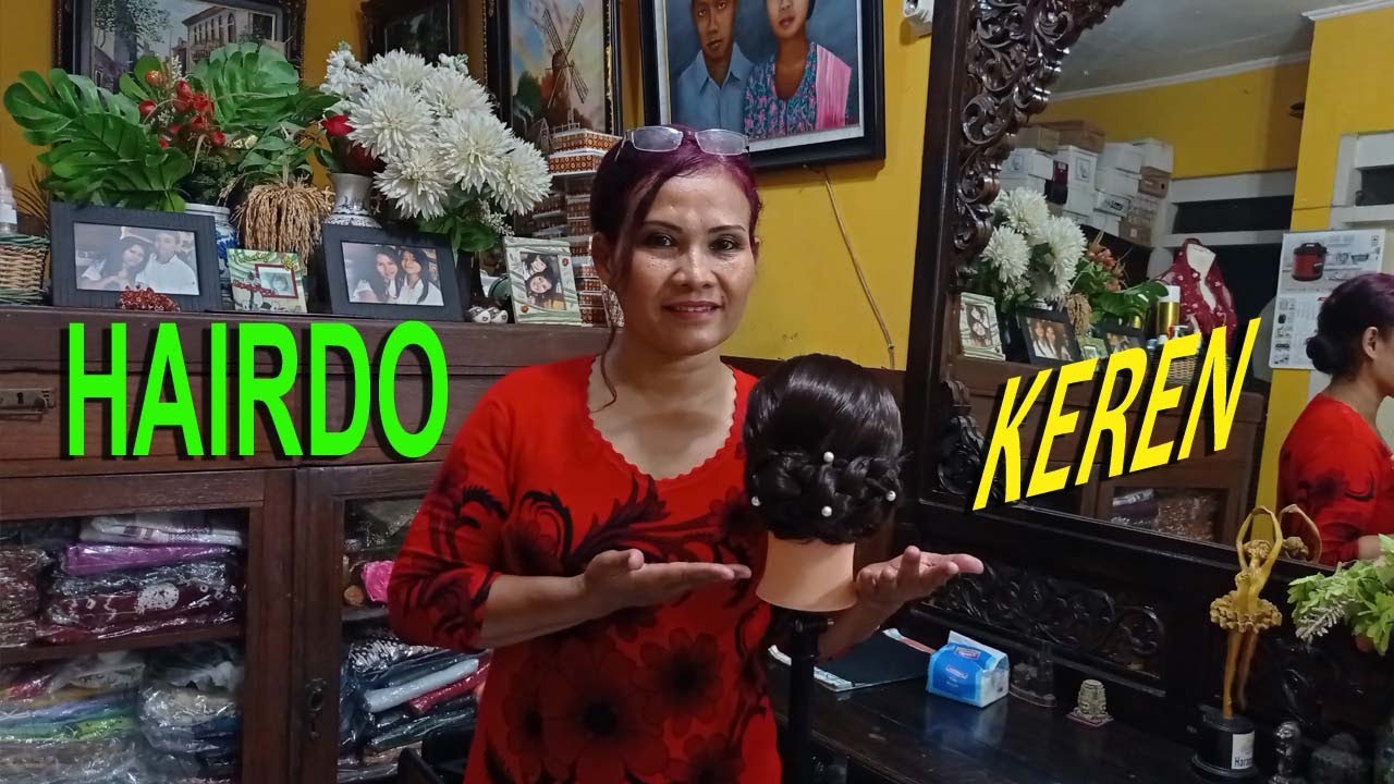 HAIRSTYLE WEDDING || HAIRSTYLES FOR LONG HAIR || TUTORIAL HAIRDO SANGGUL MODERN