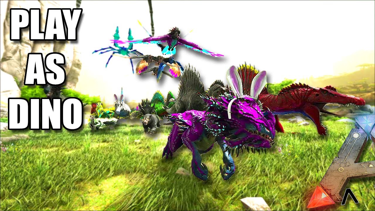 THE WHOLE SERVER TRIBES UP AGAINST THE ALPHAS | PLAY AS DINO | ARK SURVIVAL EVOLVED