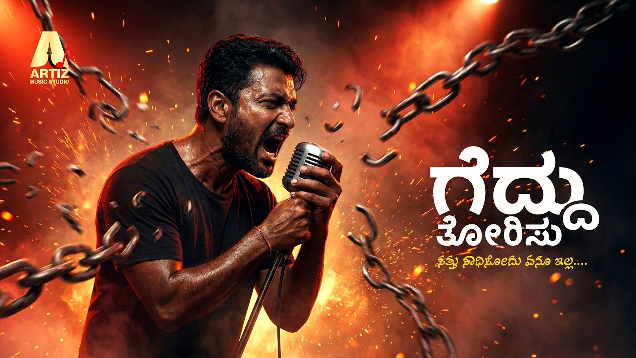 ಗೆದ್ದು ತೋರಿಸು GEDDU TORISU is a Kannada motivational rap spreading awareness of anti-suicide hope.