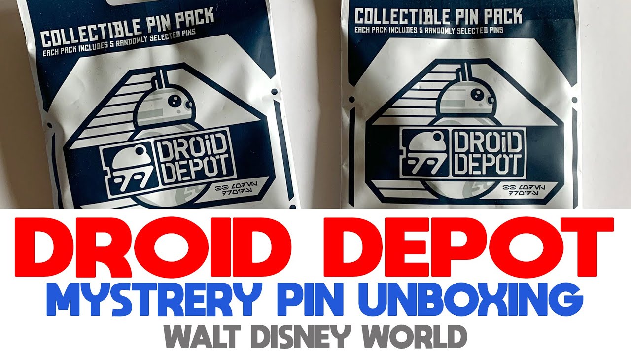 Droid Depot Mystery Pin Unboxing | Star Wars Galaxy Edge | Disneyland Resort