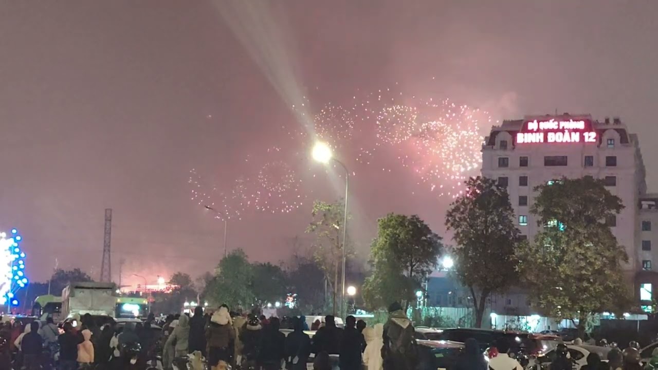 Hanoi Fireworks 2026 (January) 🇻🇳 | New Year Fireworks in Hanoi, Vietnam [4K]