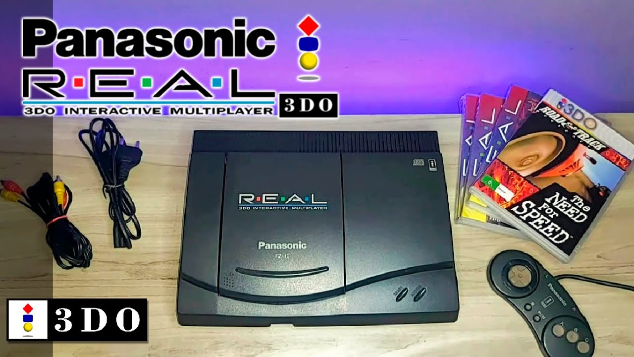 3DO Panasonic (FZ-10) - O Primeiro Verdadeiro Console 32 Bit