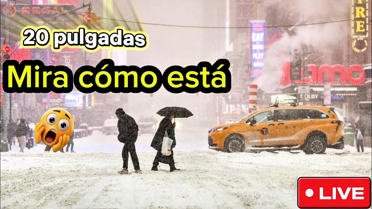20 pulgadas de nieve ❄️🫣😳