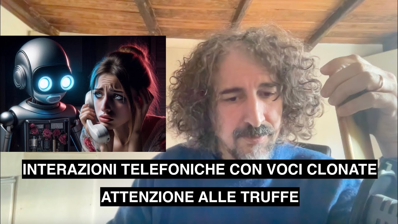 Truffe Telefoniche con Intelligenza Artificiale - Telefonate con Voci Clonate - Perizia Fonica - AI