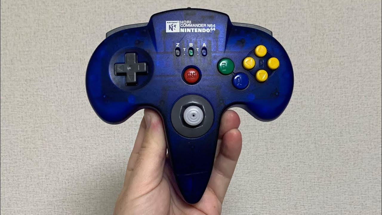 Nintendo 64 Hori Commander N64 Turbo Controller Teardown Clean