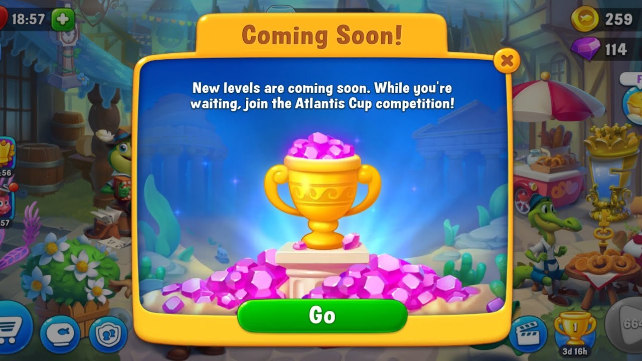 🏆 Fishdom 6640 Level - NO 💣🧨💥 - The Last Level on 18/11/2020 @DvaUshka ​