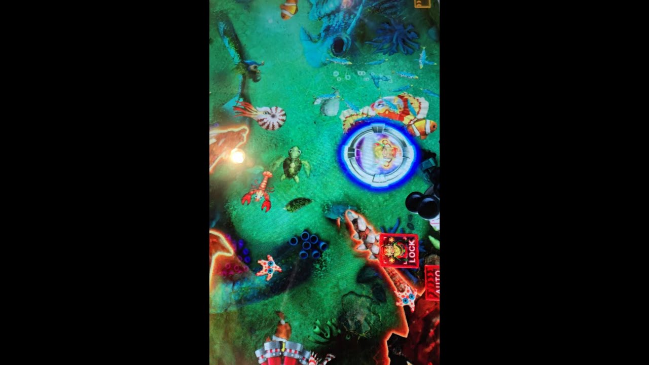 遊藝場 財神 魚機 5000砲直走鎖一波演出分享!!（請勿模仿）