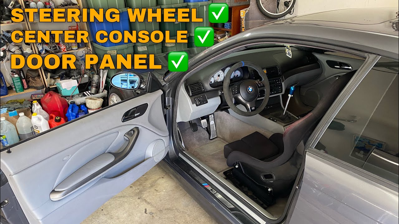 E46 M3 Interior Restoration Pt. 1