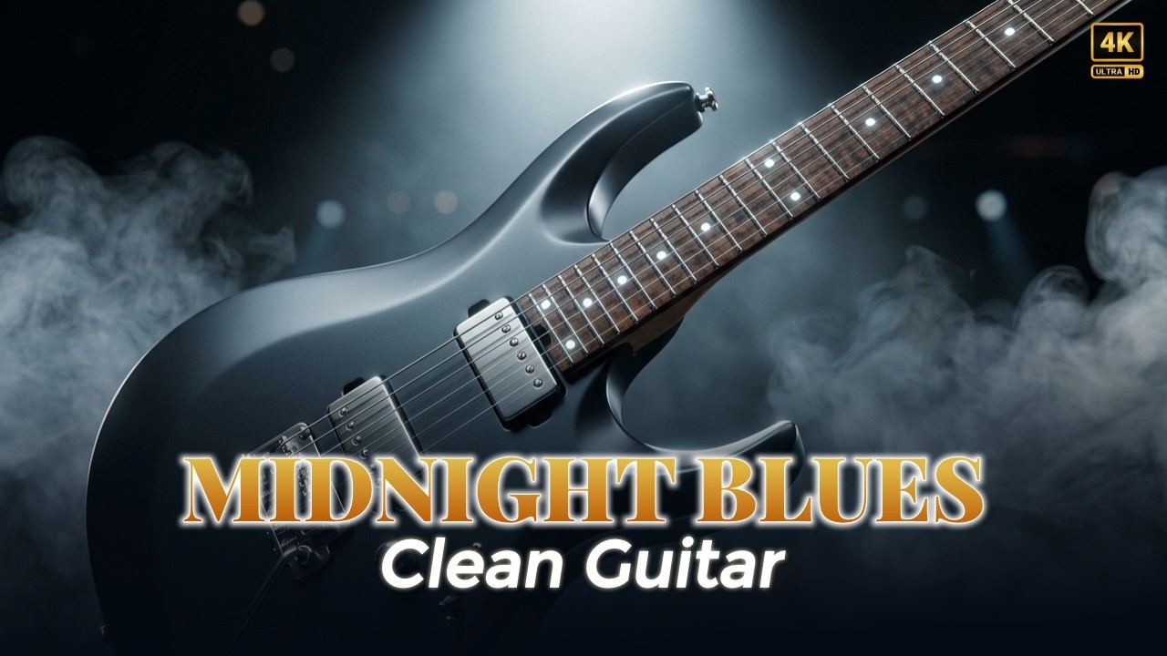 Clean Electric Blues Guitar – Late Night Instrumental for Relax & Focus VOL. 112