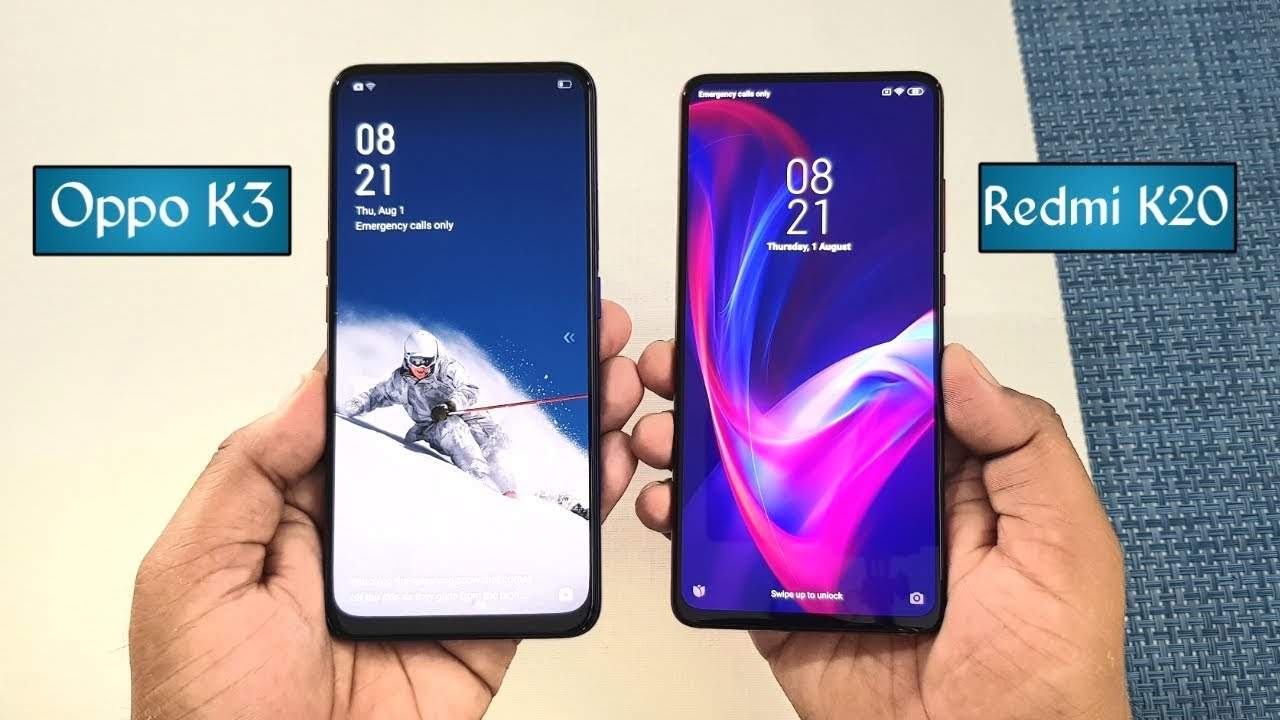 Oppo K3 vs Redmi K20 SpeedTest & Camera Test