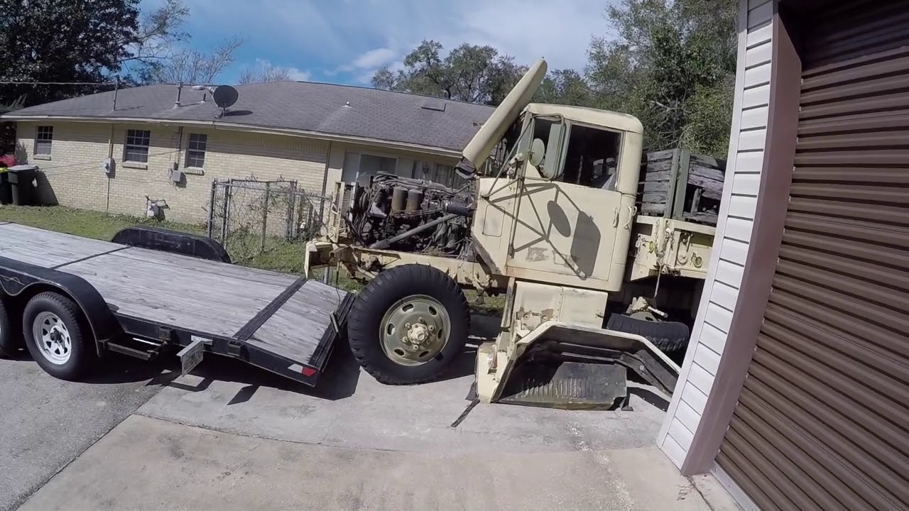 M35A2-2C (Deuce and a Half) Fuel Injector Pump Change (Part 1)