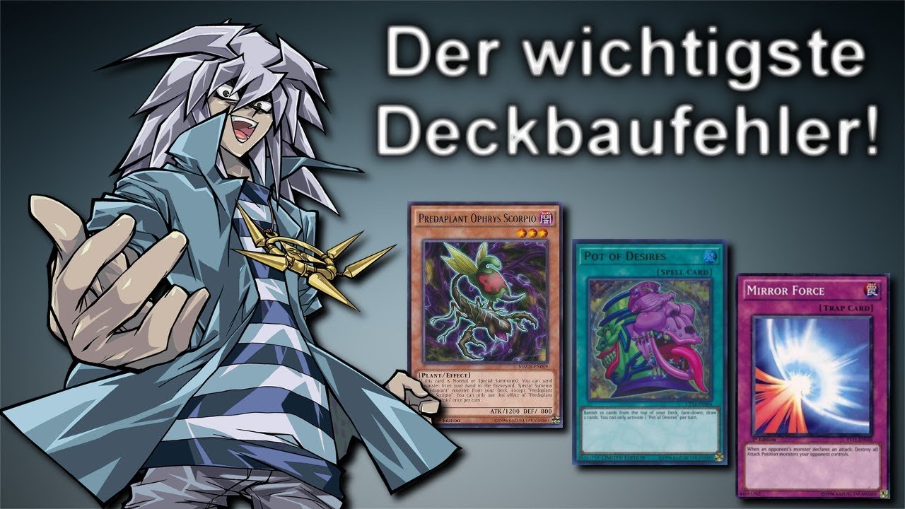 Yu-Gi-Oh! - Der größte Deckbau Fehler aller Zeiten!