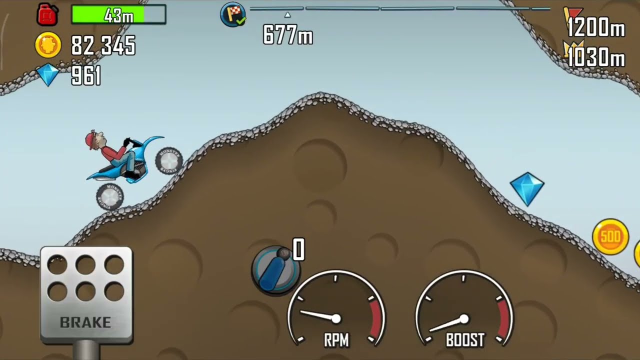 Hills Climb Racing Gameplay || Earn Coins Buy Cars 