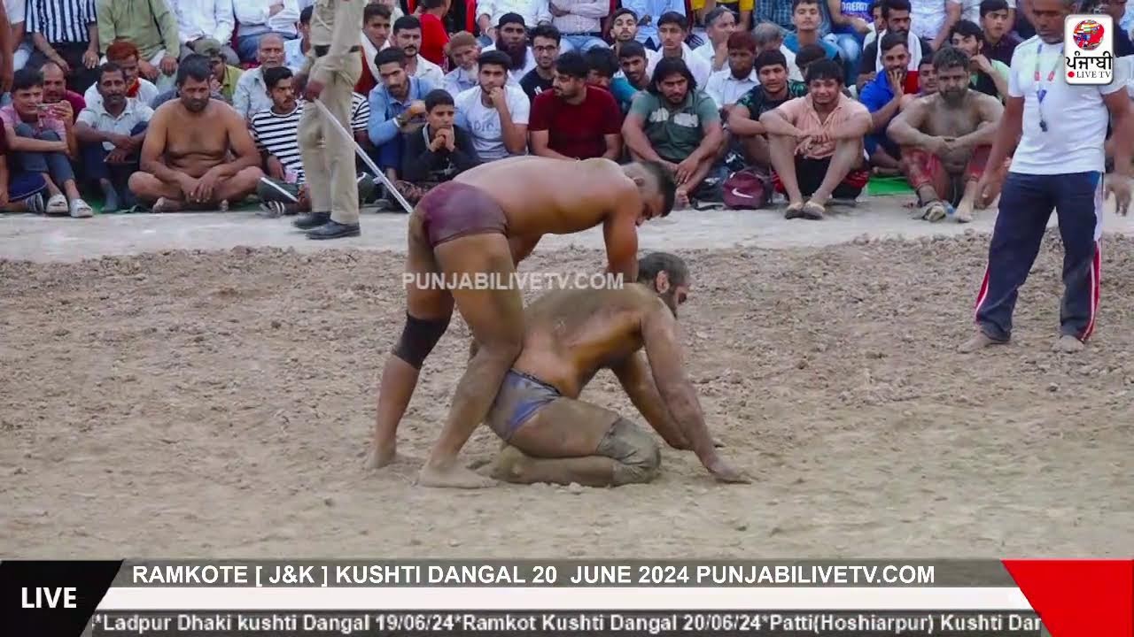 MOHAMAD IRAN VS SHIVA MAHAFRASTERA [ RAMKOTE J&K]  KUSHTI DANGAL
