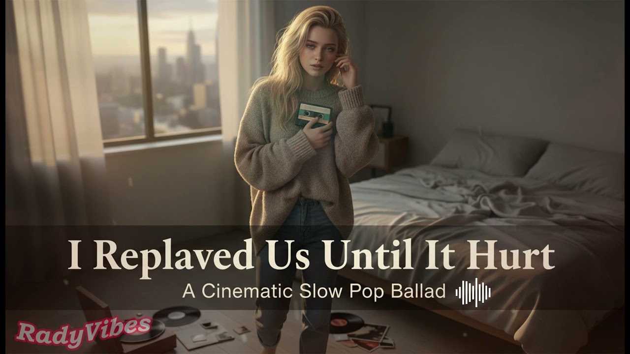 I Replayed Us Until It Hurt (Cinematic Slow Pop Ballad) | Heartbreak Anthem Visuals