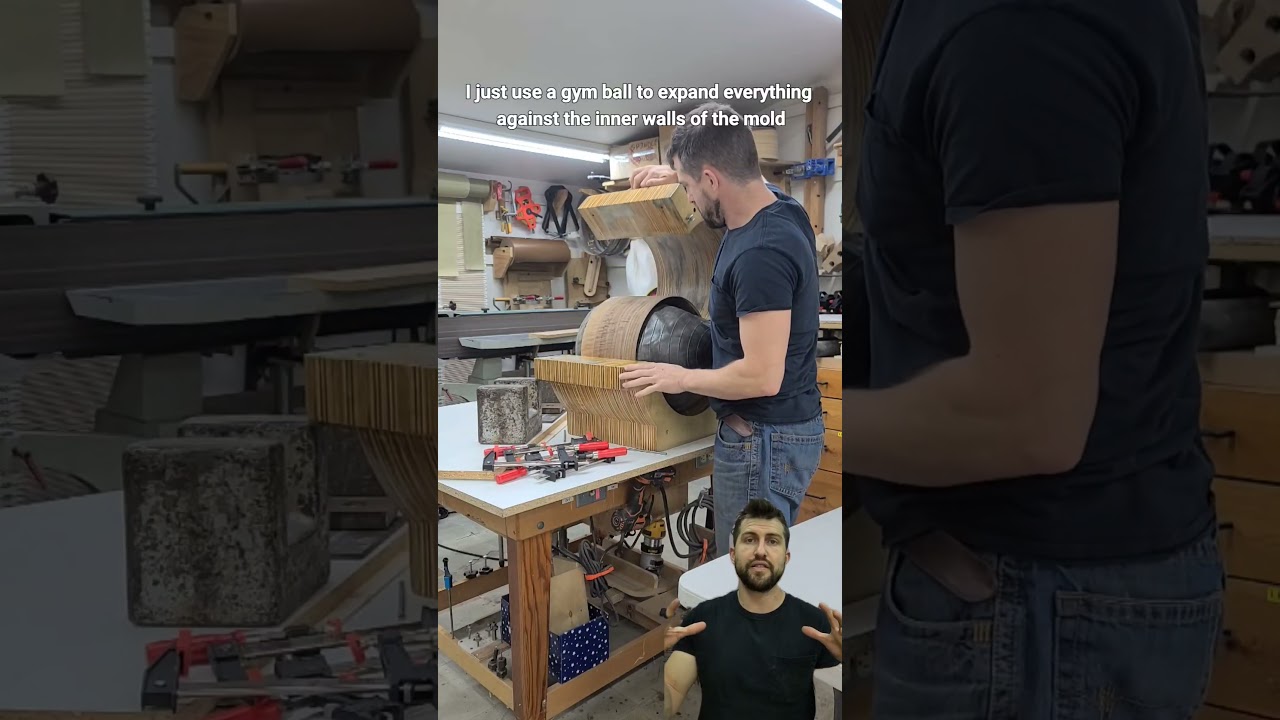 Making a plywood drum shell