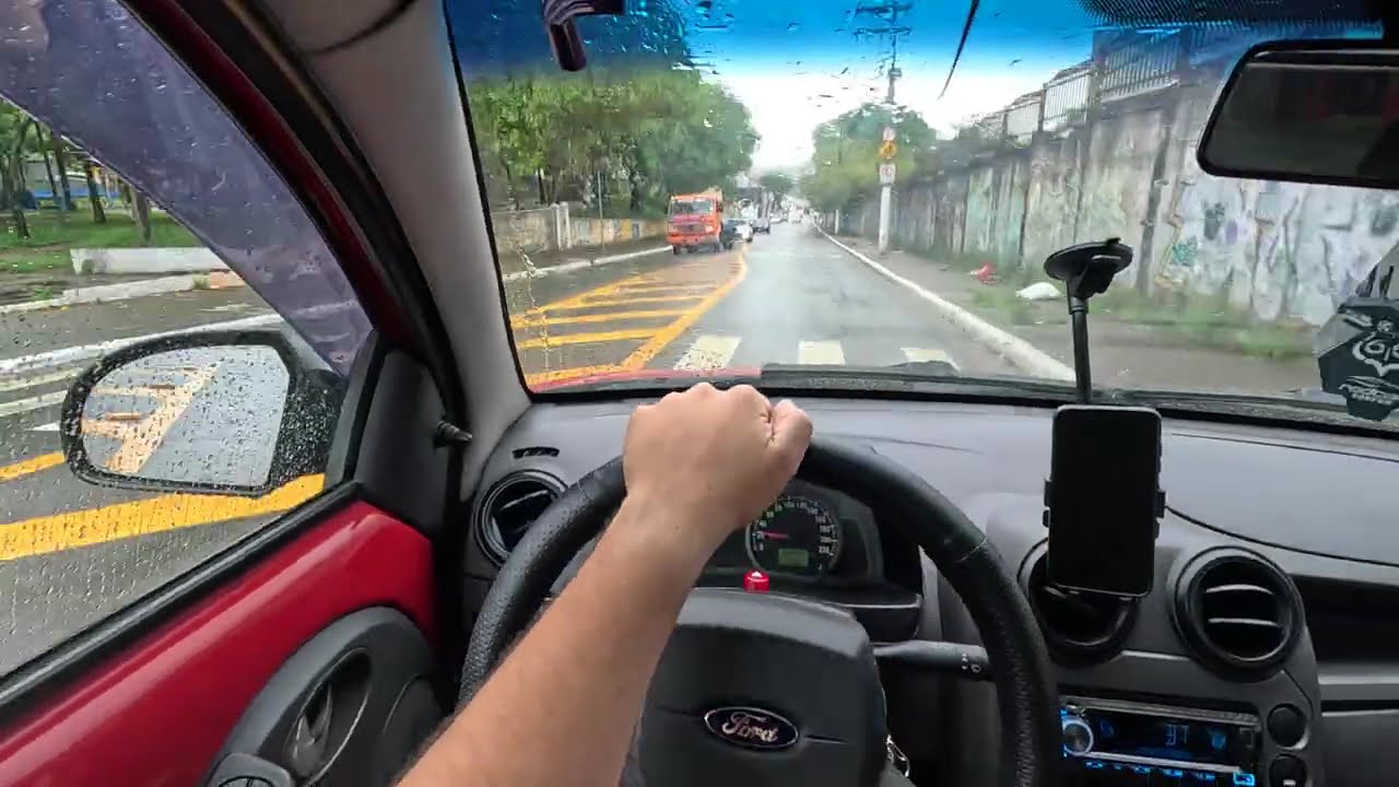 FORD KÁ NA CHUVA + TESTES DE CAMERA E QUALIDADE