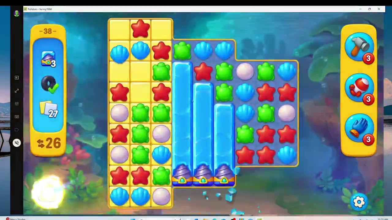 Fishdom Level 38 🐠 Step-by-Step Walkthrough | Free-to-Play Strategy & Tips