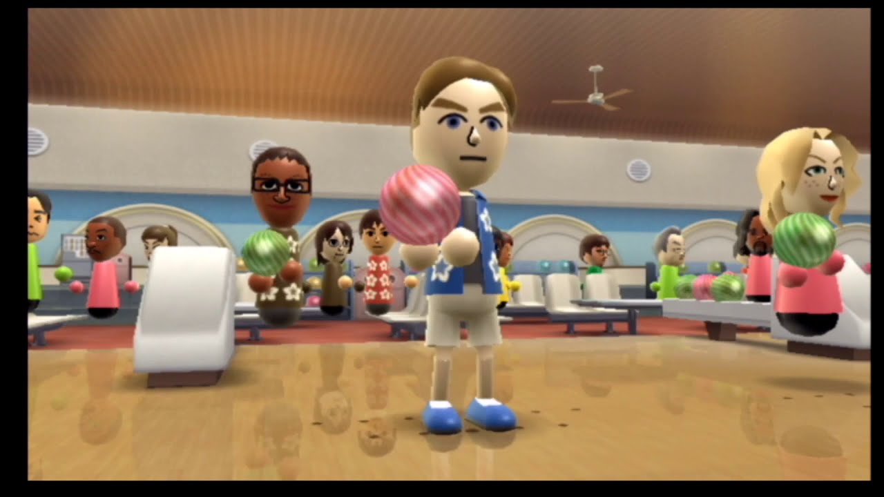 [닌텐도 위(nintendo wii)] 리조트 스포츠 볼링 10핀 - 3인플레이(비하인드 영상)
