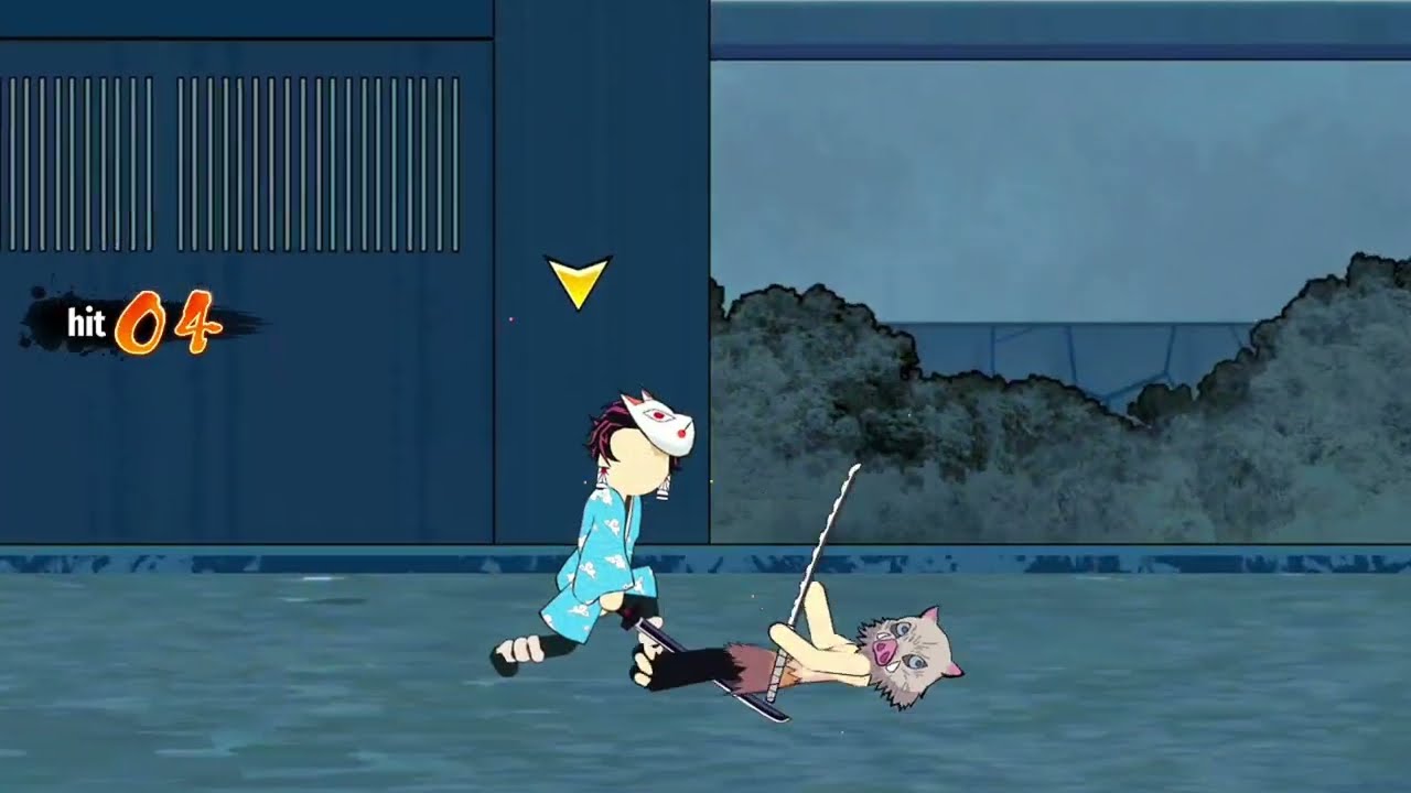 Demon slayer game stickman game 12