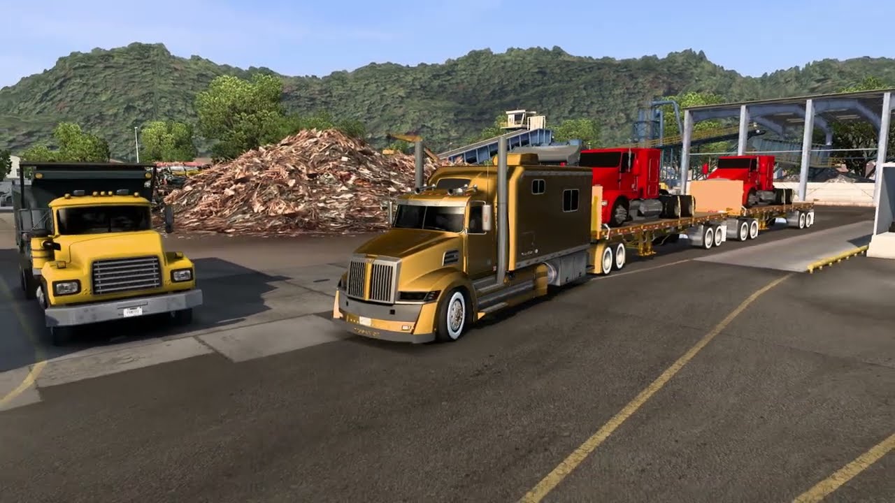 llebando Kenworth T800 de Puerto Vallarta a Tepa Jalisco