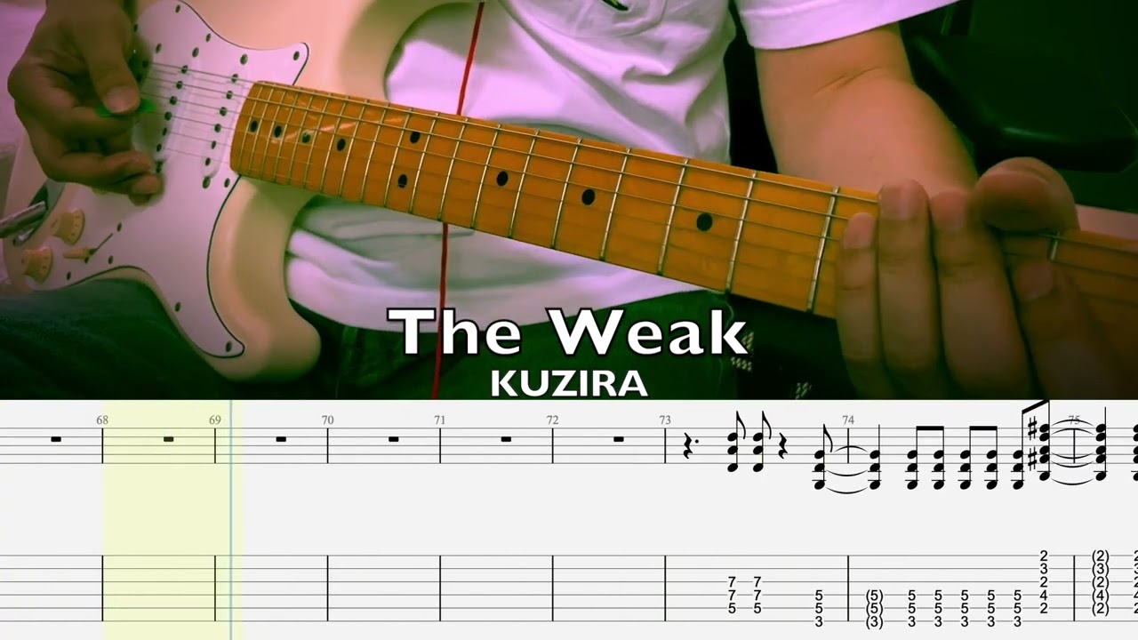 KUZIRA - The Weak (tab)