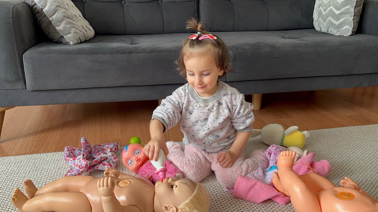 Ada ve Seda Bebek Bakım Zamanı 💖 1-3 Yaş Kuaförcülük
