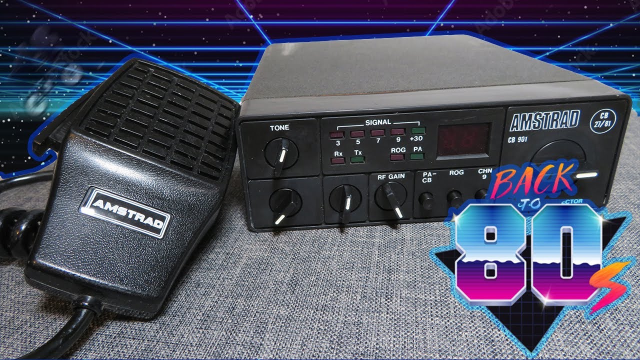 JAPANESE AMSTRAD 901 - WHERE THERE IS MUCK THERE IS BRASS - A VERY SENSITIVE CB RADIO FROM 1982