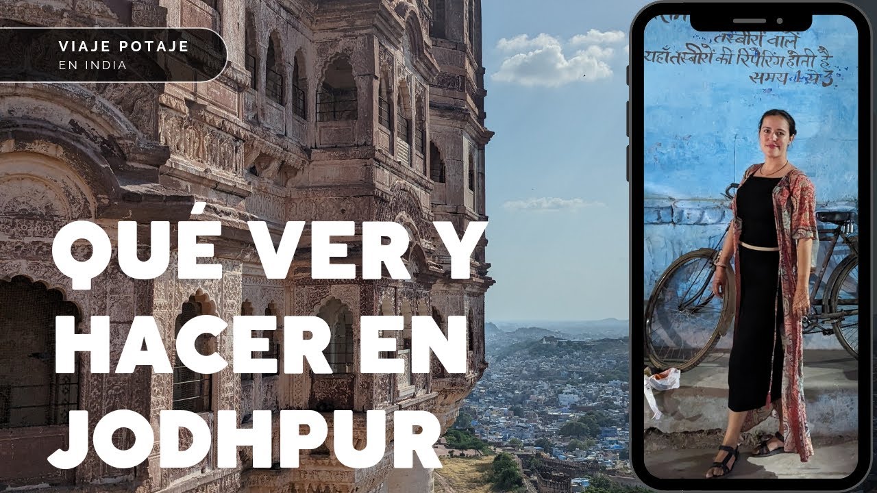 ¿Qué ver y hacer en Jodhpur? La ciudad azul de la India  4K |   Viaje Potaje #india #VLOG 9