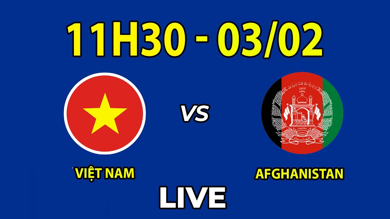 🔴Việt Nam - Afghanistan | Giao Hữu | Màn Tấn Công Điên Rồ Của Tuấn Hải
