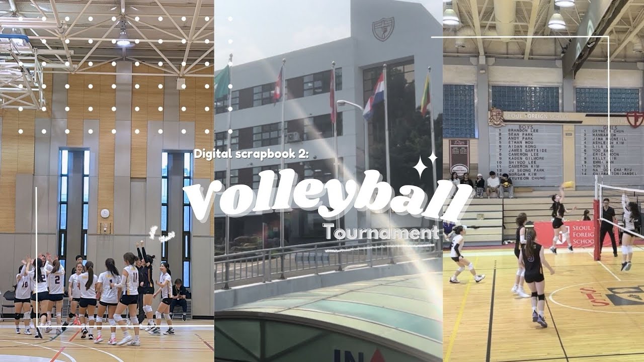 Korean International volleyball tournament // 국제학교 배구 대회 🏐