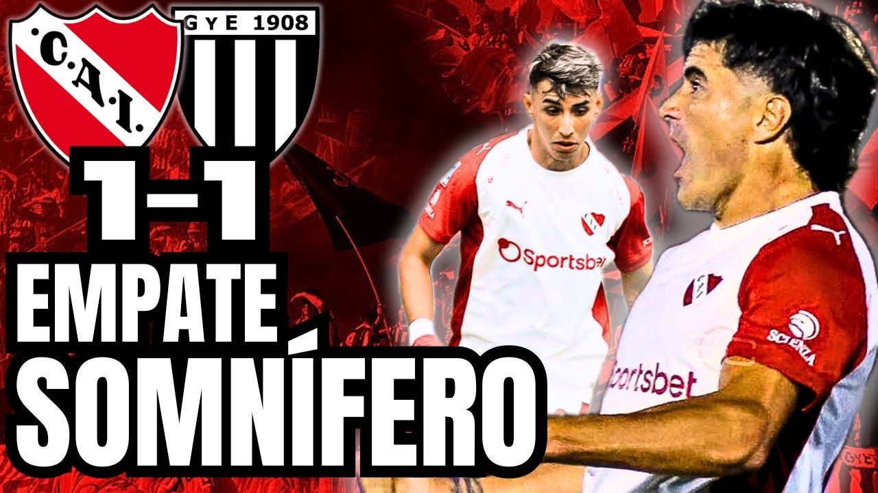 😴 REACCIÓN #INDEPENDIENTE 1-1 #GIMNASIA (MZA) | Nelson Lafit 