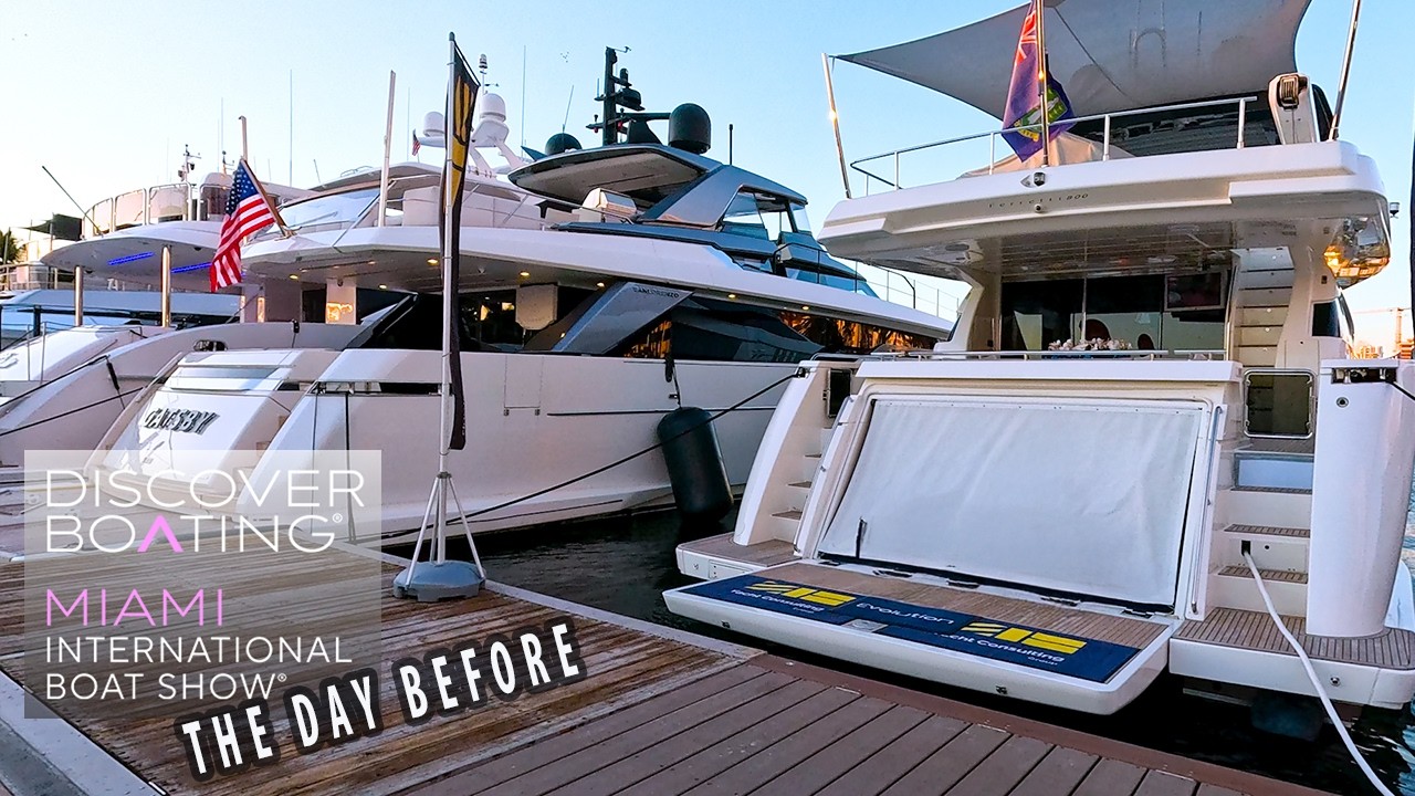 Miami International Boat Show 2026 THE DAY BEFORE – Final Preparations. Behind the Scenes #MIBS