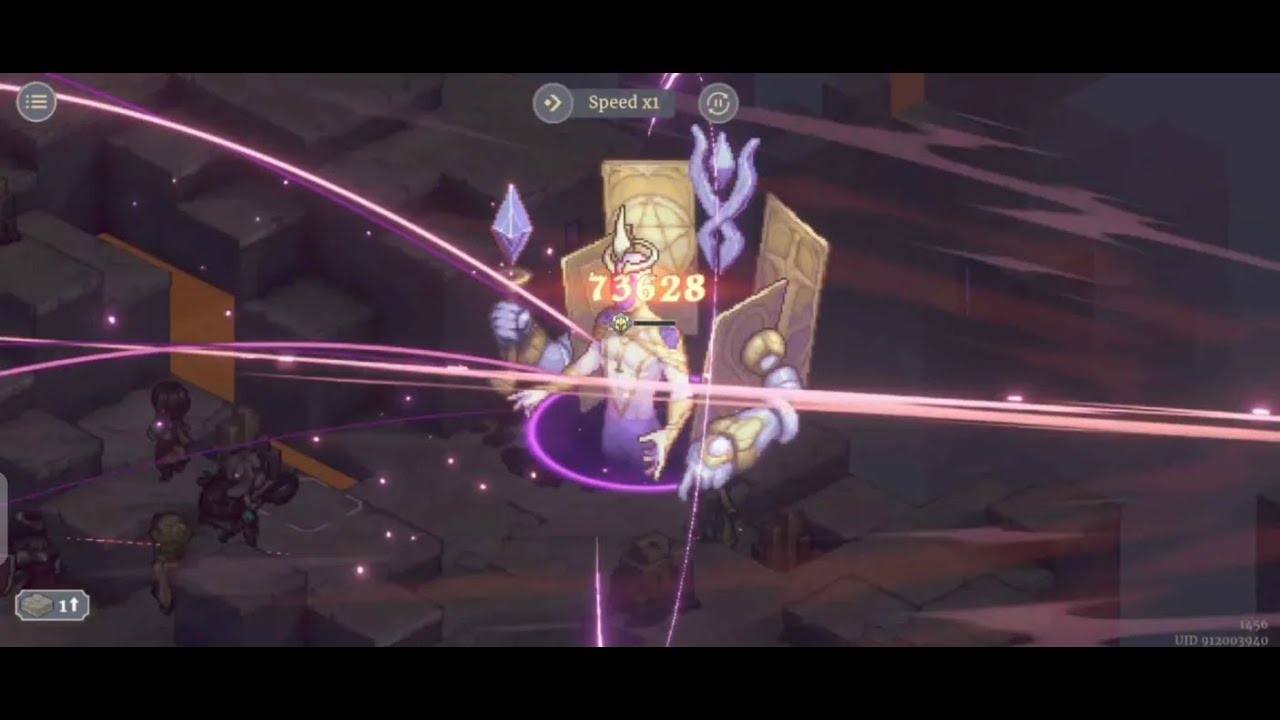 Nungal Doing 130,000 Damage In One Turn (Weaponry Trial III Level 65) [Sword of Convallaria]