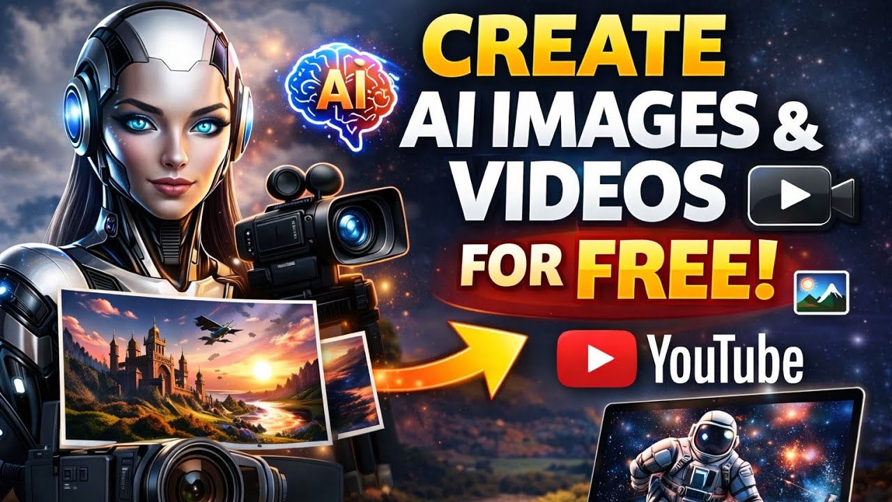 Create Stunning AI Images & Videos FREE with YouTube Create AI (2026 Guide)