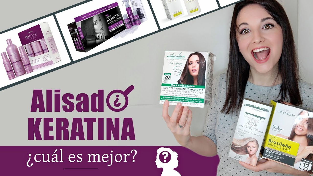 Alisado KERATINA, ¿cuál es mejor? 🤔 - Alisados brasileños progresivos ¿funcionan? - Alisados en casa