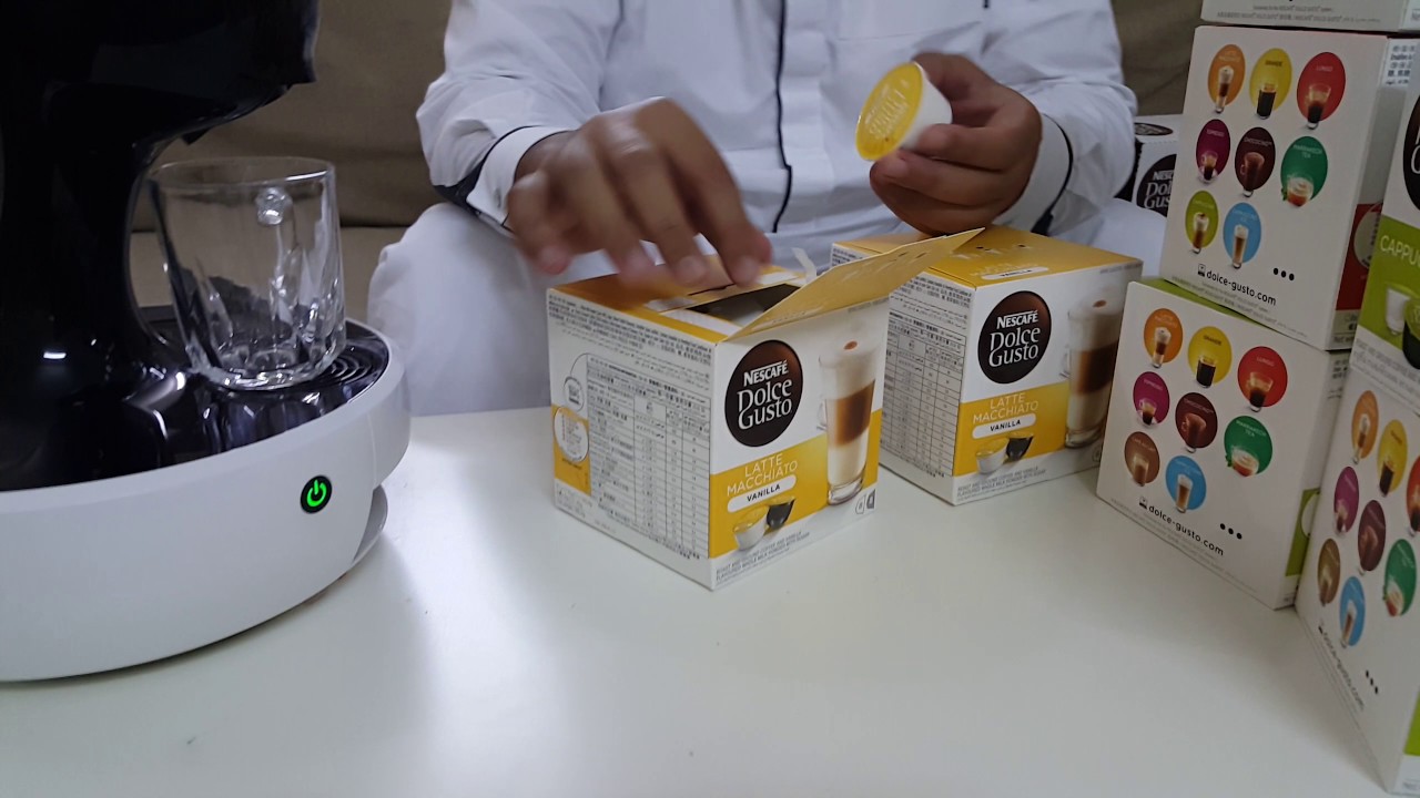انواع كبسولات NESCAFE DOLCE GUSTO وطريقة عملها