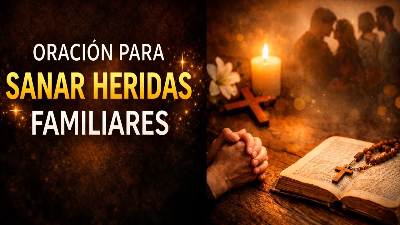 Oración para Sanar Heridas Familiares y Restaurar el Amor en el Hogar